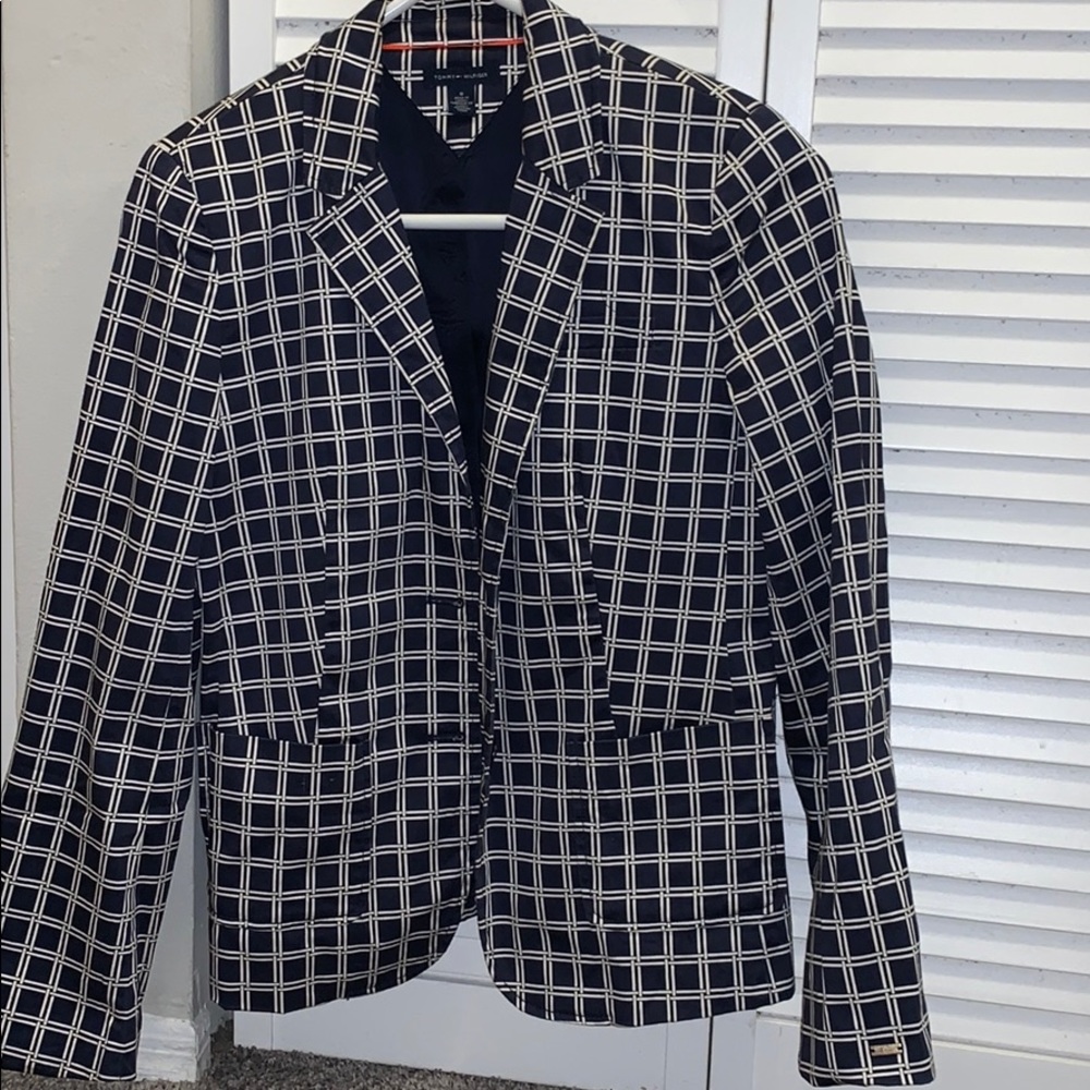 Blue and White TH Jacket